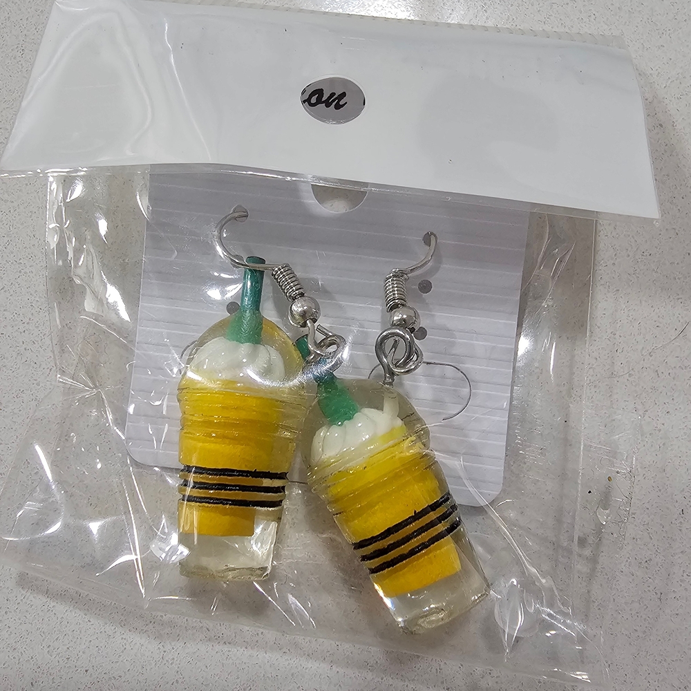 Starbucks Espresso Can Earrings Set - LOT - Picture 8 of 16